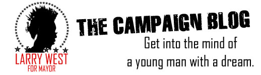 The Campaign Blog of Larry West